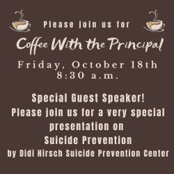 Coffee with the Principal